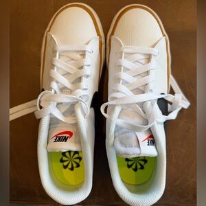 Nike Court Legacy White and Black Sneaker